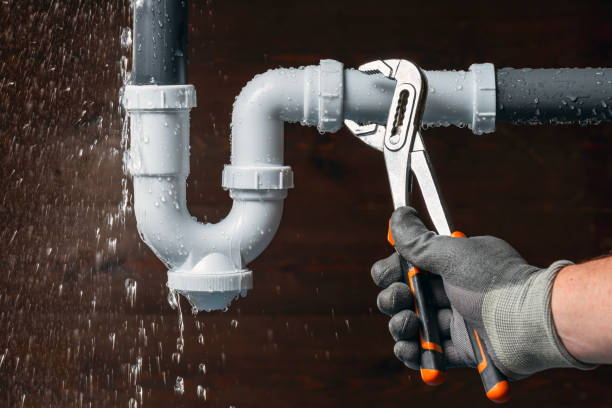 Professional Leak Detection technician working in Montpelier, VA